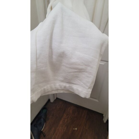 NEW OLD NAVY WOMEN'S STRAIGHT WIDE LEG IVORY SWEATPANTS SIZE XL - Picture 7 of 10